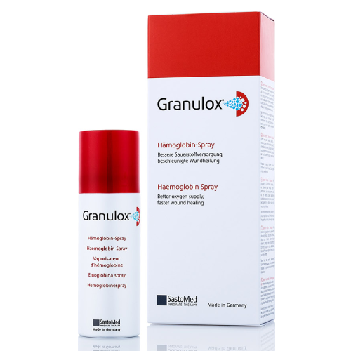 Empaque de Granulox y frasco aplicador de Granulox