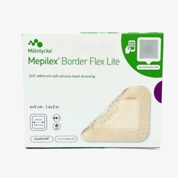 Mölnlycke Apósito Mepilex Border Flex Lite de 4 cm x 5 cm - Imagen 3