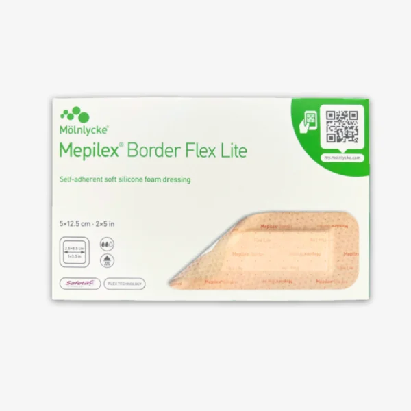 Mölnlycke Apósito Mepilex Border Flex Lite de 5 cm x 12.5 cm - Imagen 3