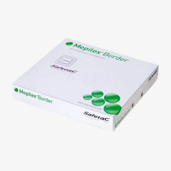Mölnlycke Mepilex Border Apósito Multicapa con Bordes Adherentes todo en Uno de 10 cm x 10 cm - Imagen 2